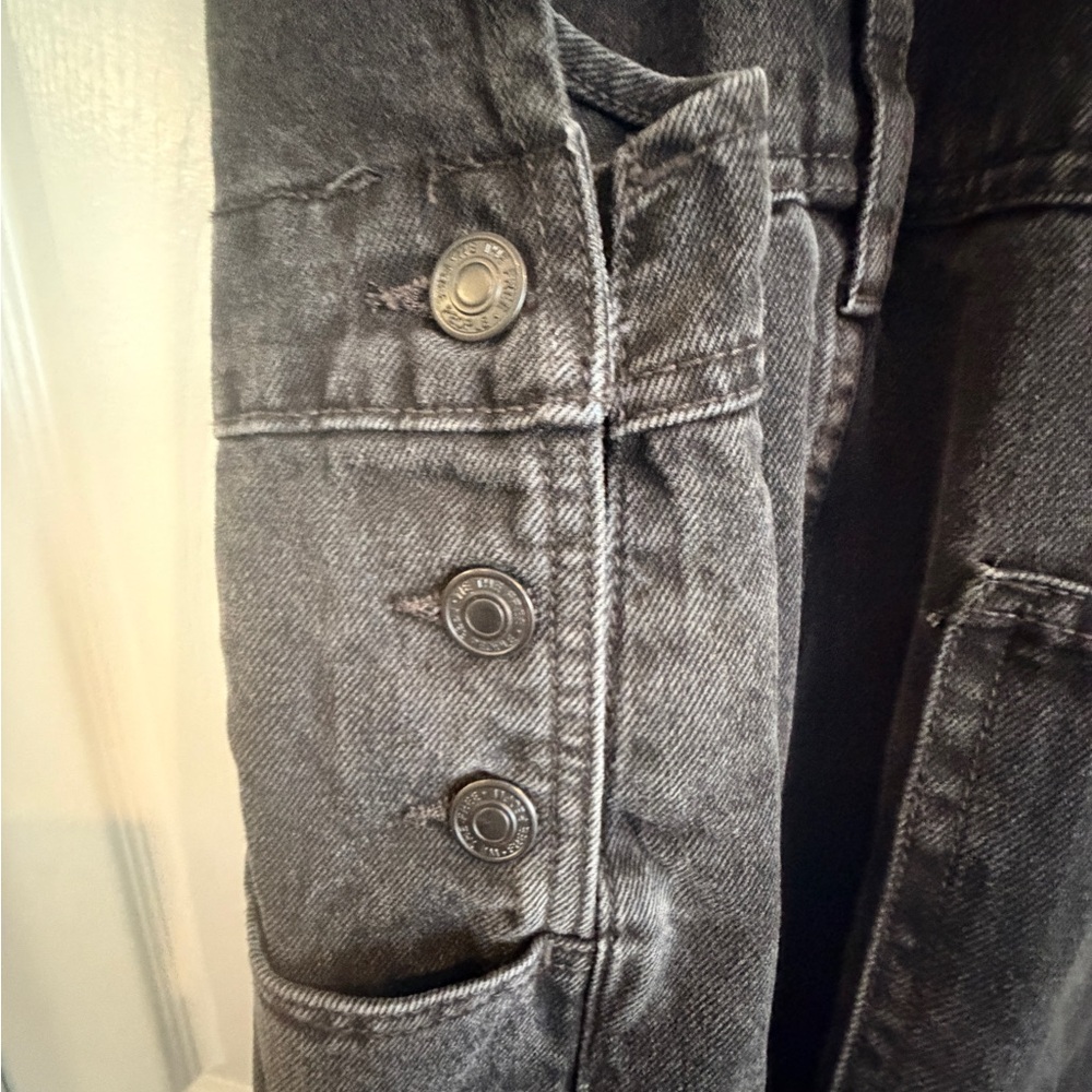 We The Free Black Denim Overalls - Picture 7 of 7